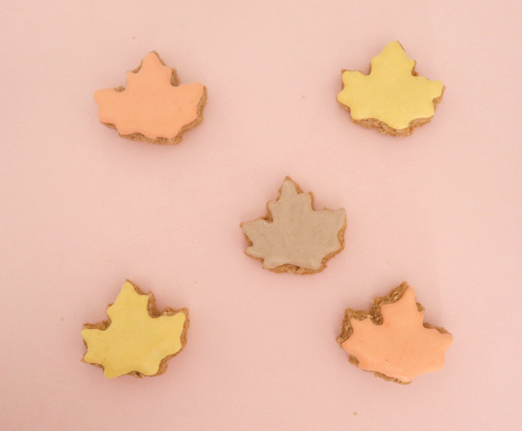 Fall leafs Mini Cookies
