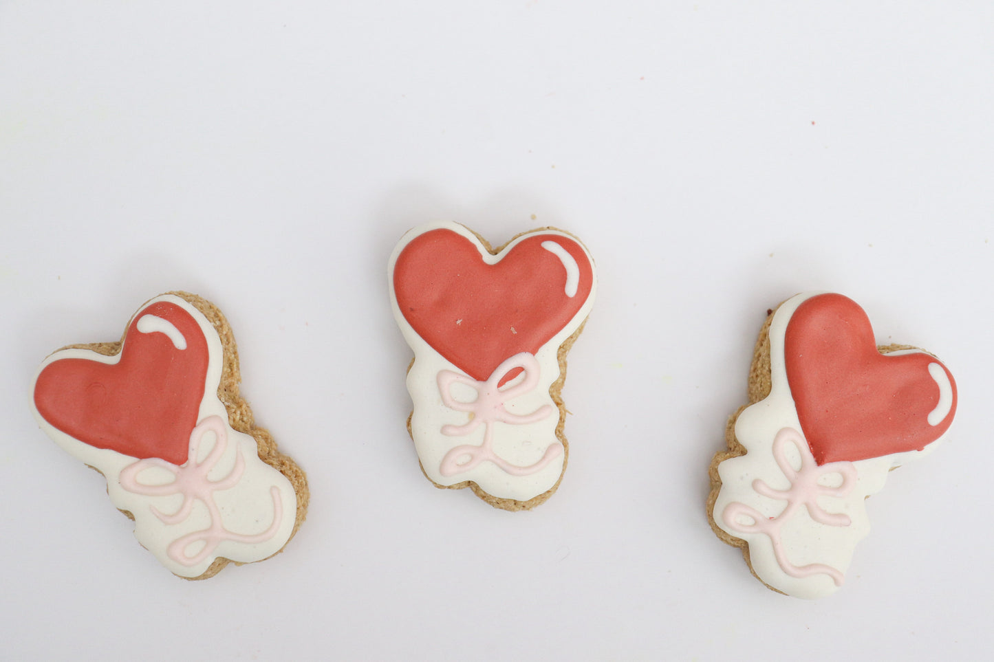 3pack Mini Cookies Heart Balloons