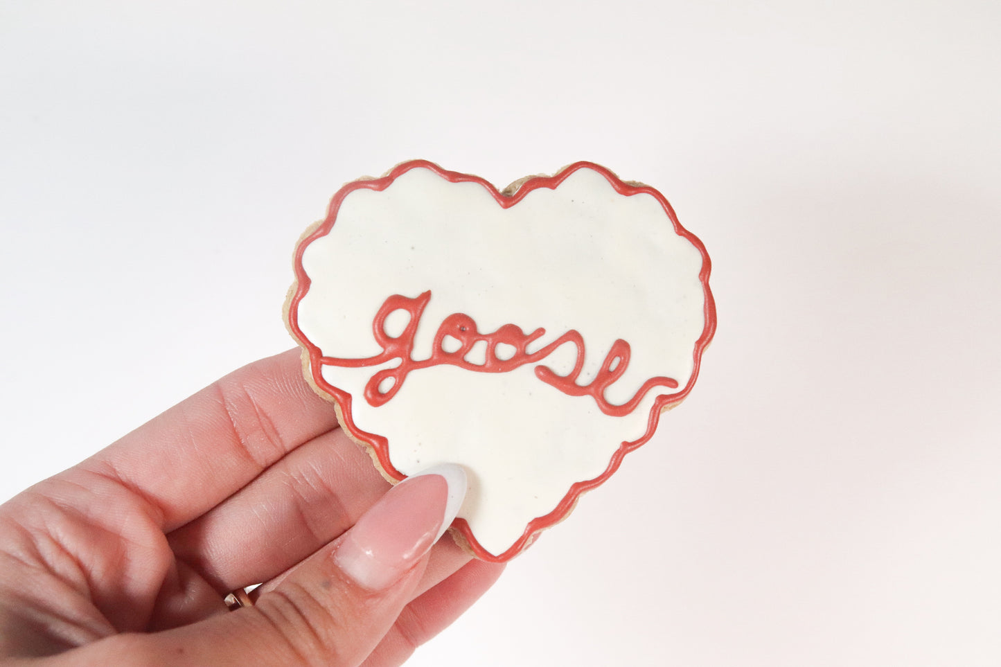 Custom Heart Cookie
