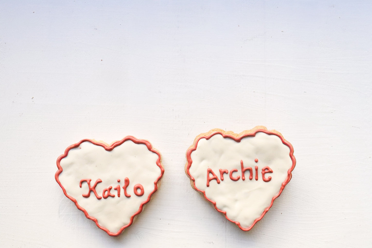 Custom Heart Cookie