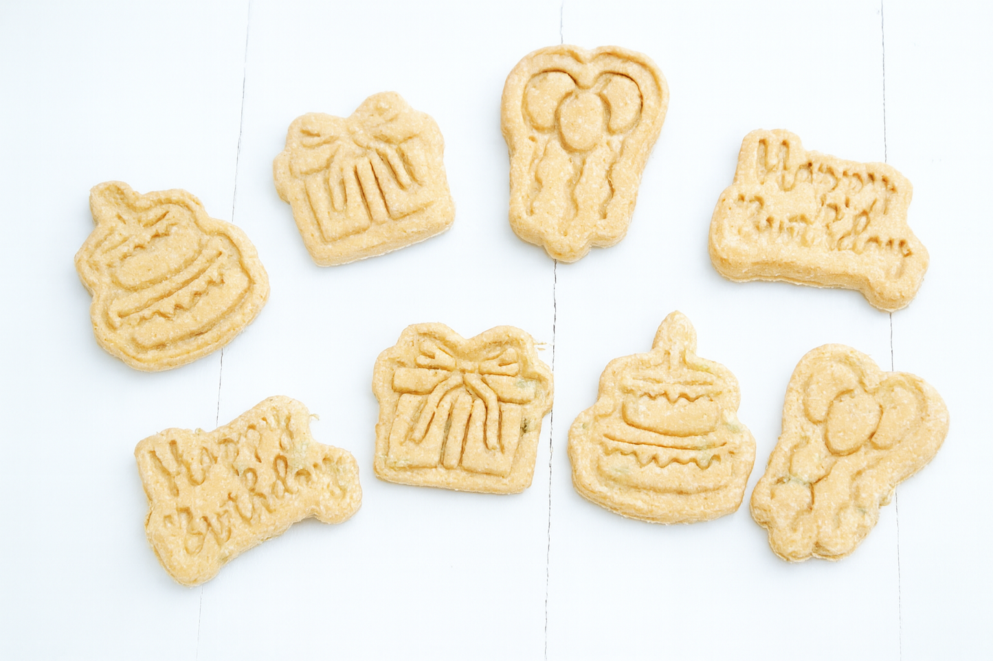 Kitty Birthday Biscuits 4Pack