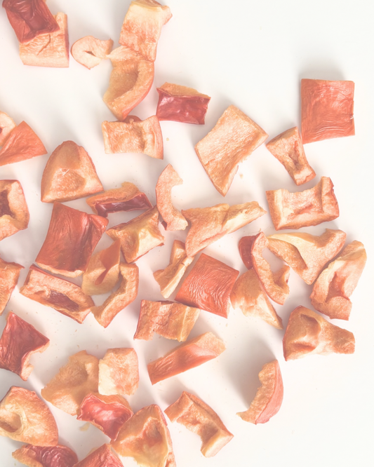 Freeze Dried Red Bell Peppers