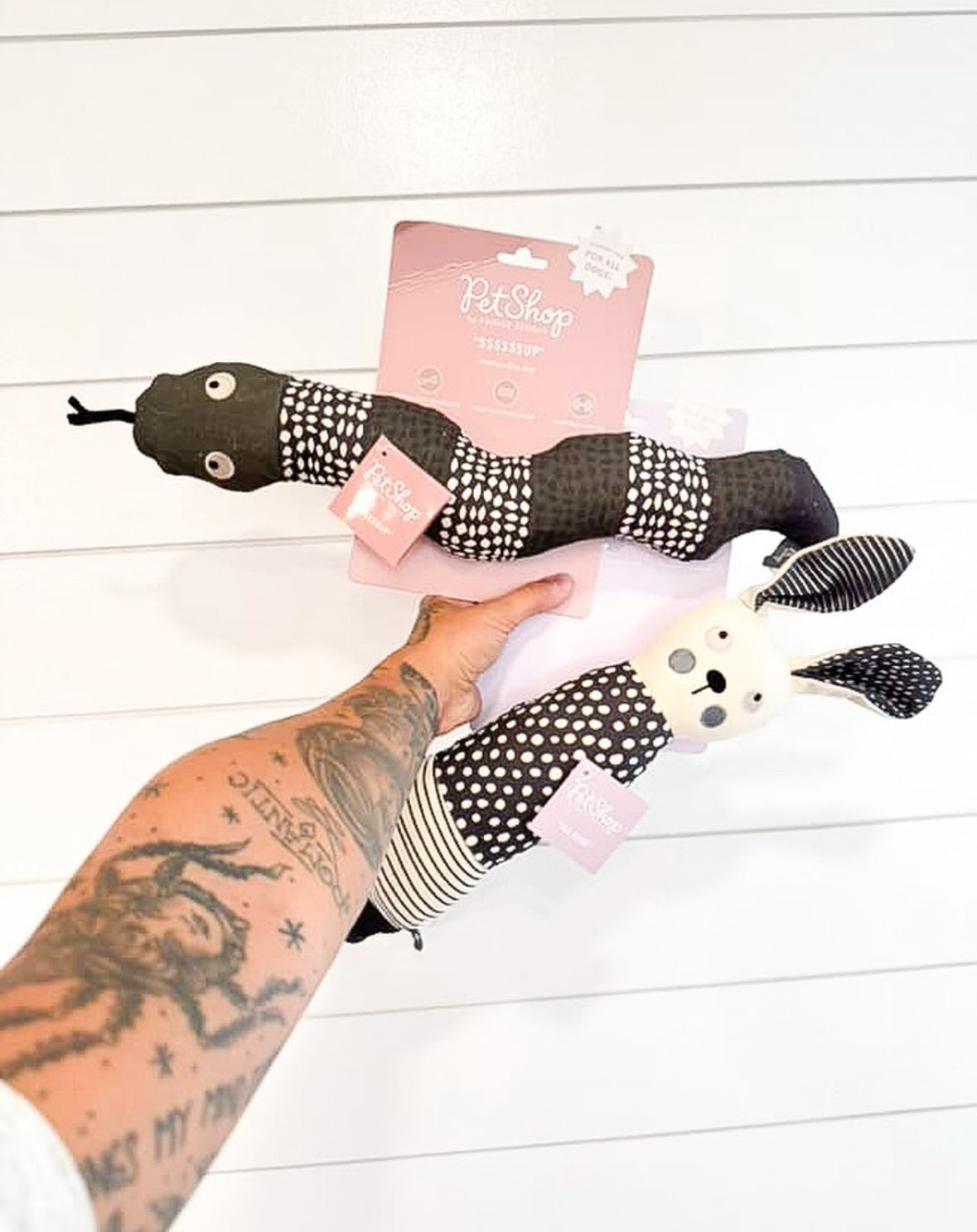 Snake Dog Toy