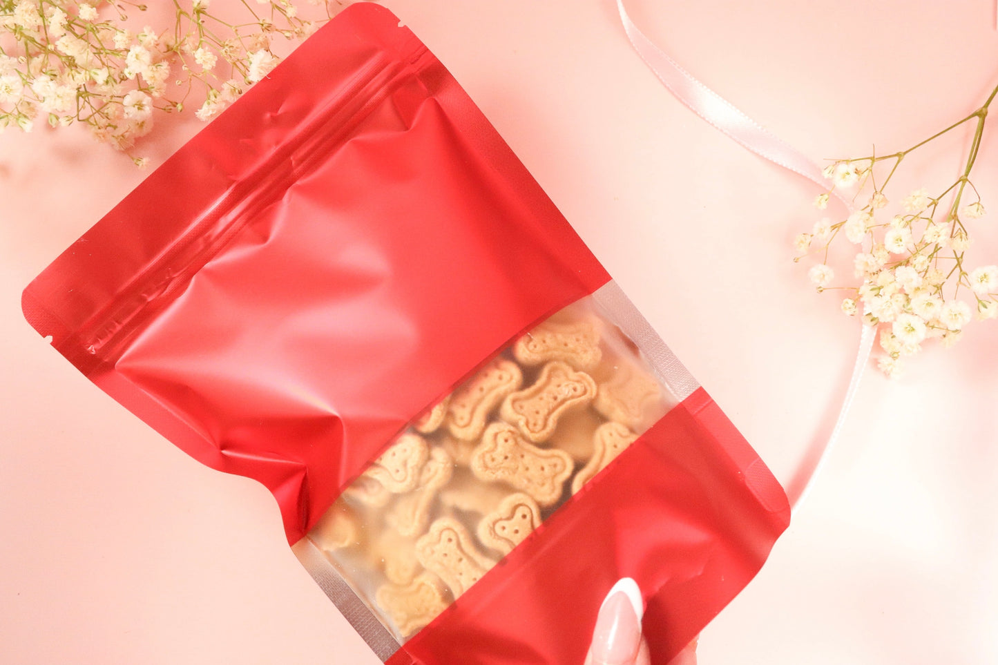 Dog Bones Training Treats Bag