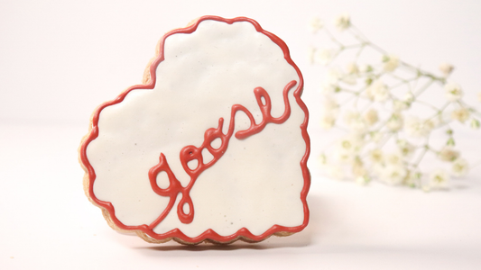 Custom Heart Cookie